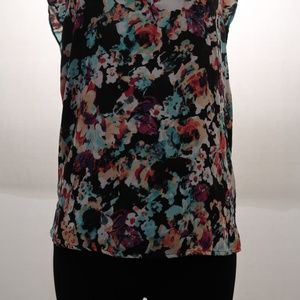 wayf multi color blouse